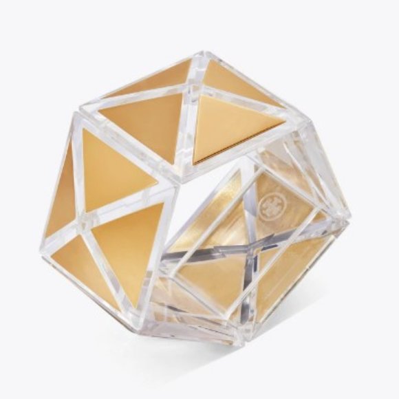 Tory Burch GEO PYRAMID STRETCH CUFF - Picture 1 of 1